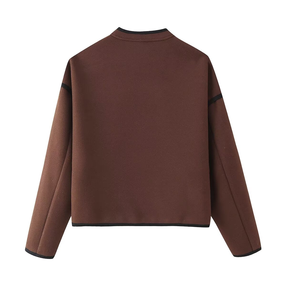 Women Stylish Graceful Simple Soft Woolen Jacket Coat