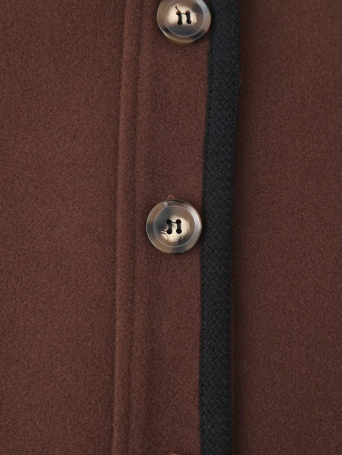 Women Stylish Graceful Simple Soft Woolen Jacket Coat