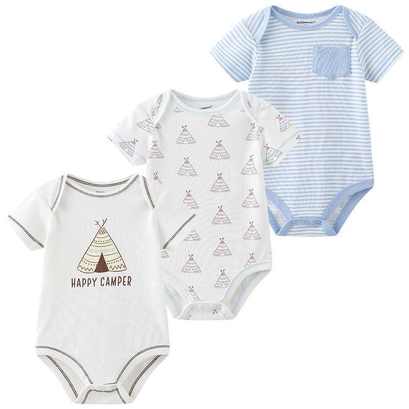 3 PCS/LOT Newborn Baby Clothing 100% Cotton - Venus Trendy Fashion Online