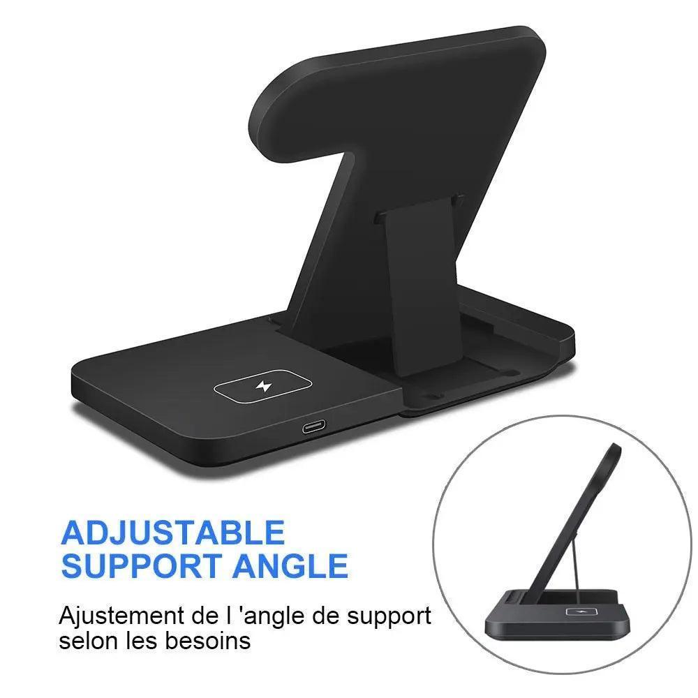 3in1 Wireless Fast Charger Dock Station - Venus Trendy Fashion Online