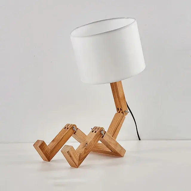 Table Lamp Robot Shape - Venus Trendy Fashion Online