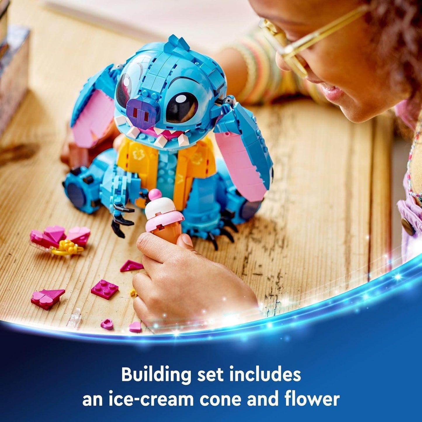 LEGO® Disney Stitch Buildable Kids’ Toy Playset 43249 with Ice-Cream Cone - Venus Trendy Fashion Online