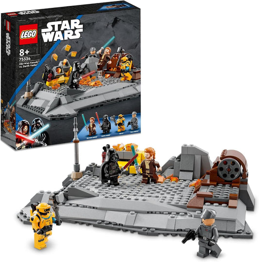 LEGO Star Wars OBI-Wan Kenobi vs. Darth Vader 75334 Building Kit for aged 8+