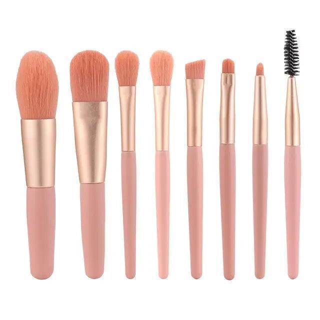 8Pcs Makeup Brushes Set - Venus Trendy Fashion Online