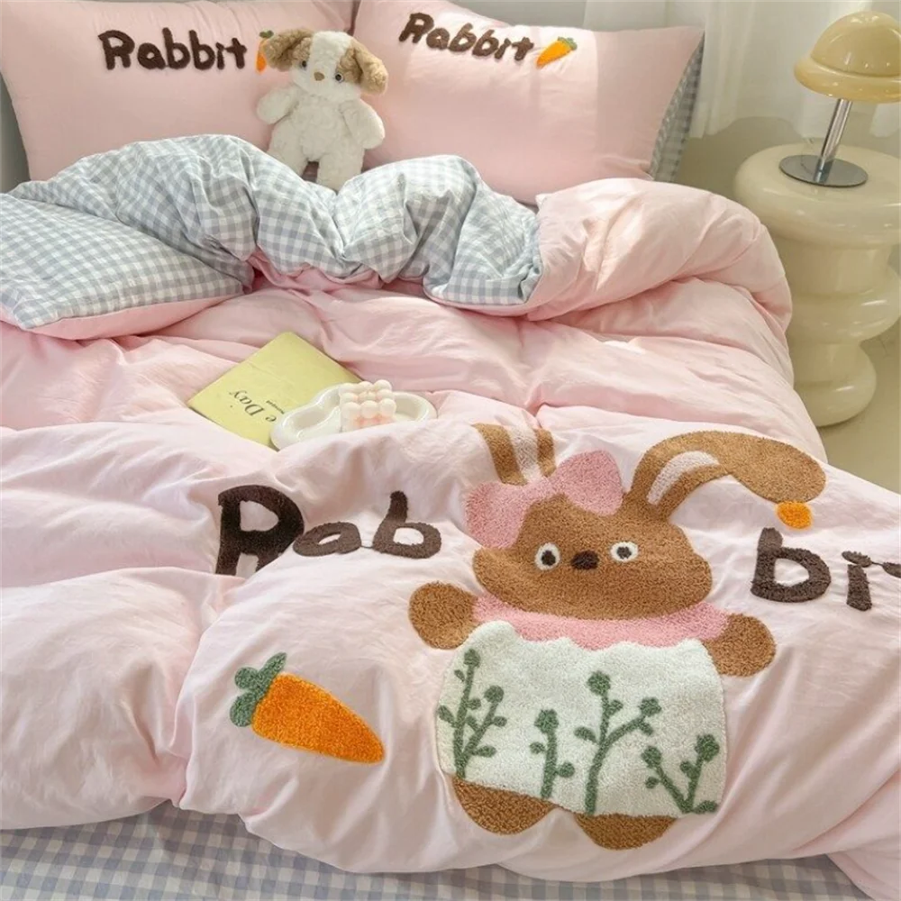 Cartoon's Trendy Autumn And Winter Bedding Set