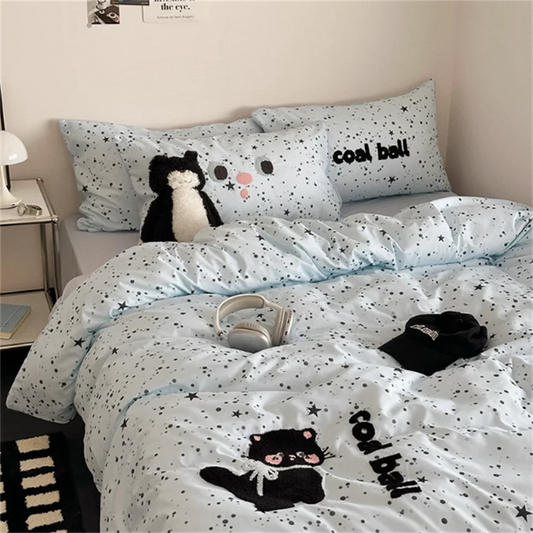 Ins Cute Cartoon's Lovely Bedding Set