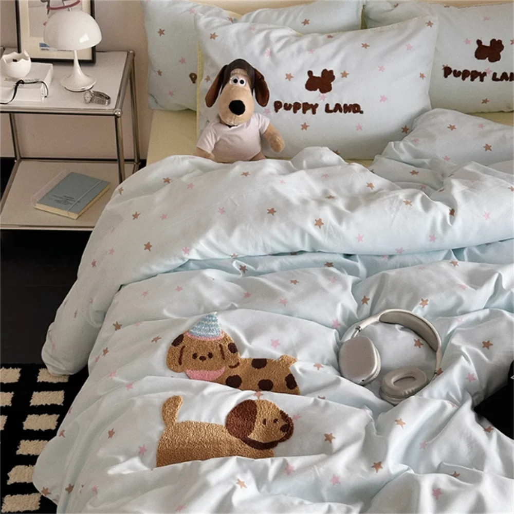 Ins Cute Cartoon's Lovely Bedding Set
