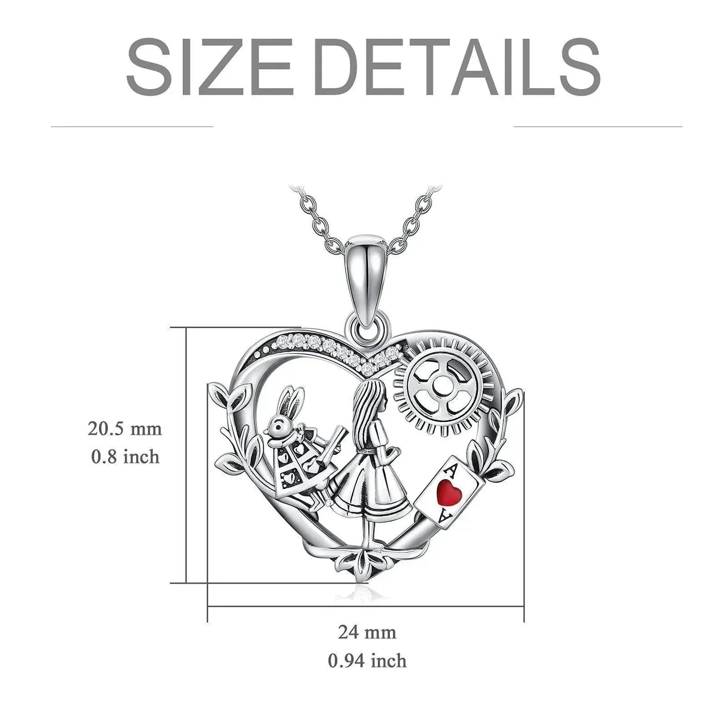 Alice Wonderland Trendy Necklace - Venus Trendy Fashion Online