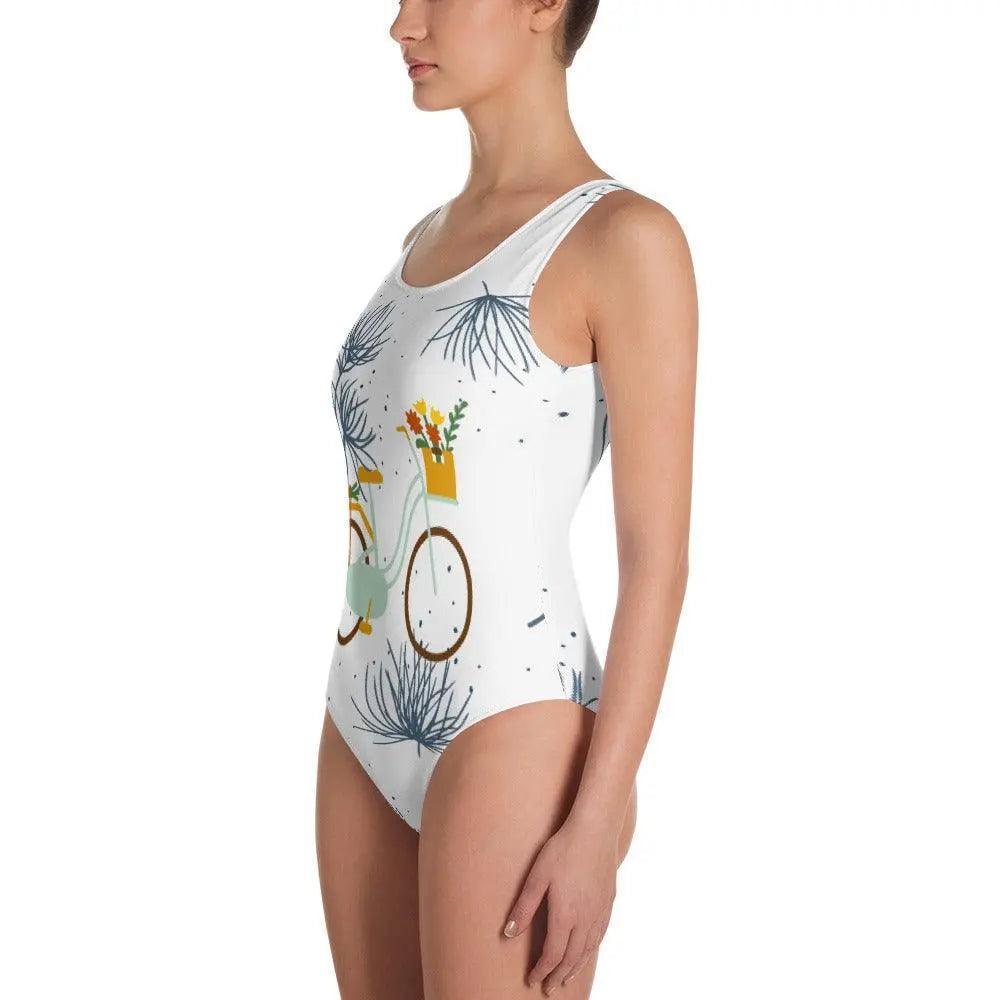 All-over print One-Piece Swimsuit - Venus Trendy Fashion Online
