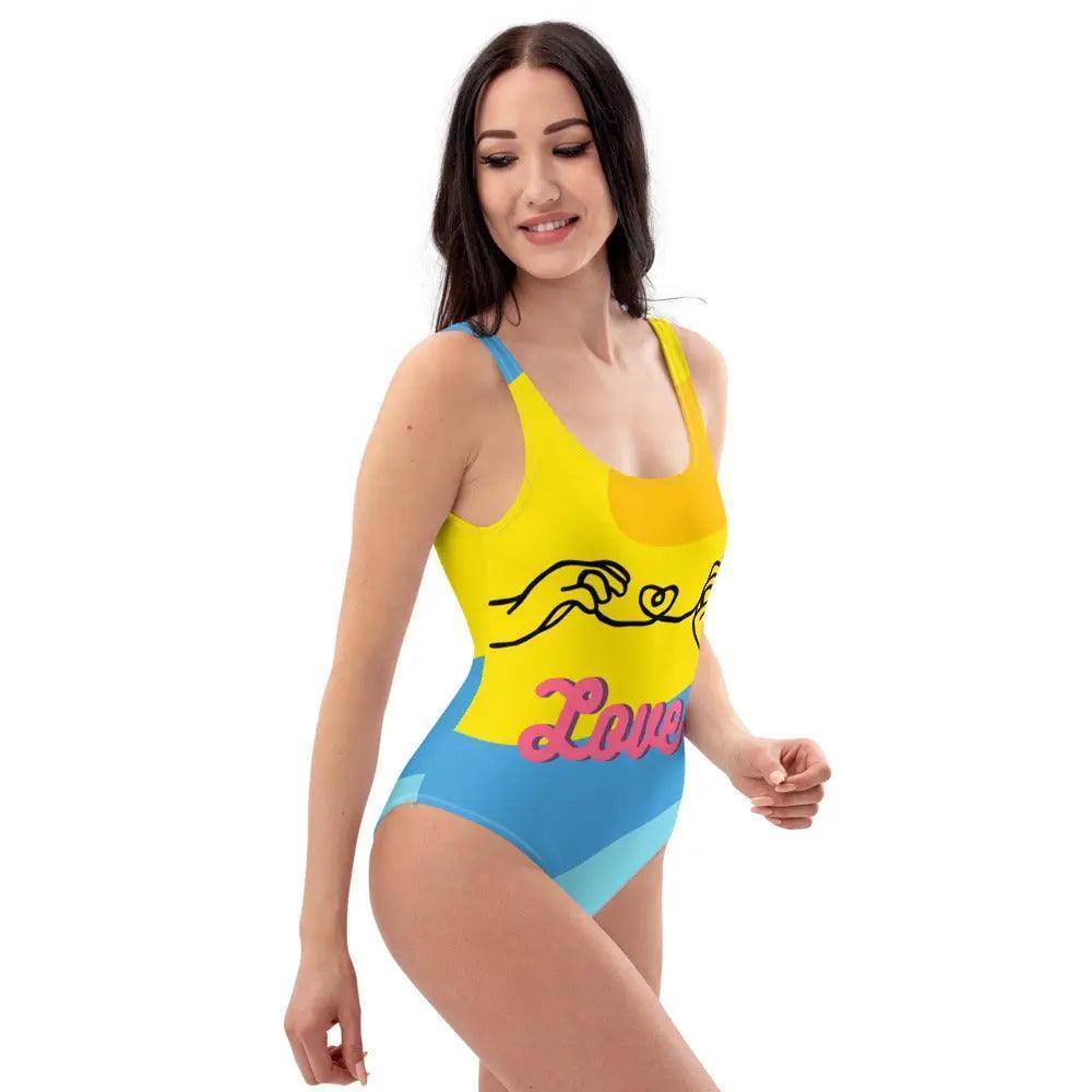 All over print One-Piece Swimsuit - Venus Trendy Fashion Online