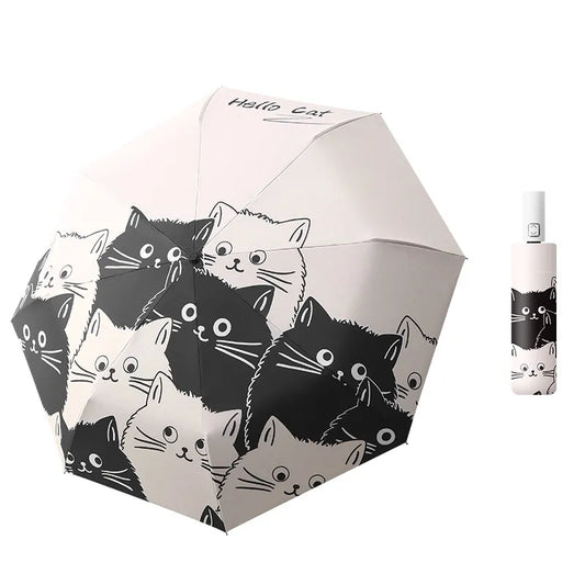 Automatic/Manual Folding Rain And Sun Dual-Use Umbrella Venus Trendy Fashion Online