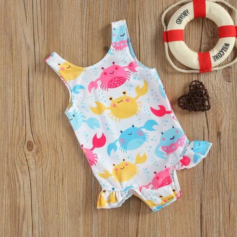 Baby Swimwear Little Girls One-piece Swimsuit for Beach - Venus Trendy Fashion Online