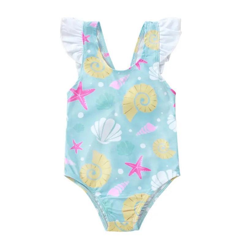 Baby Swimwear Little Girls One-piece Swimsuit for Beach - Venus Trendy Fashion Online