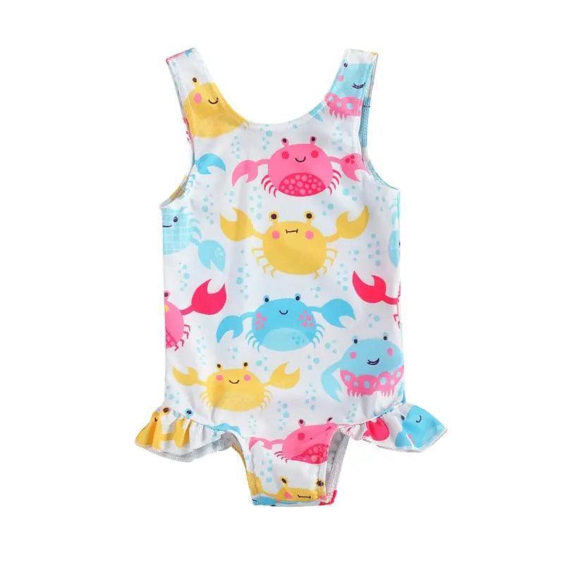 Baby Swimwear Little Girls One-piece Swimsuit for Beach - Venus Trendy Fashion Online