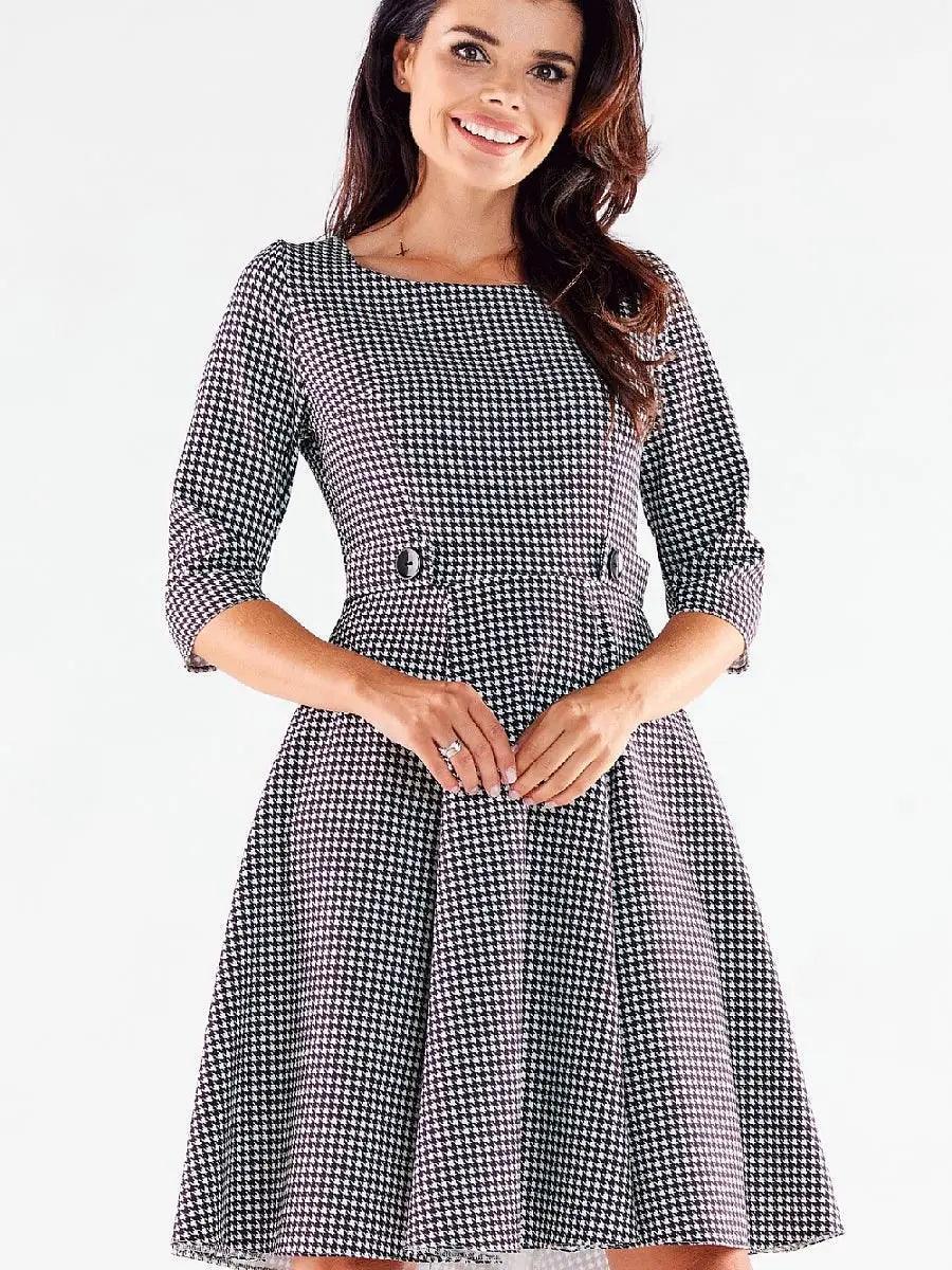 Blushed Short Sleeves Daydress - Venus Trendy Fashion Online