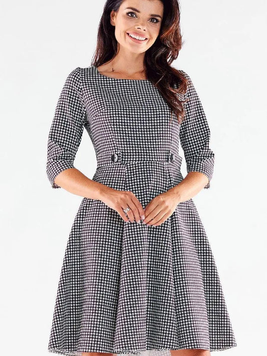 Blushed Short Sleeves Daydress - Venus Trendy Fashion Online