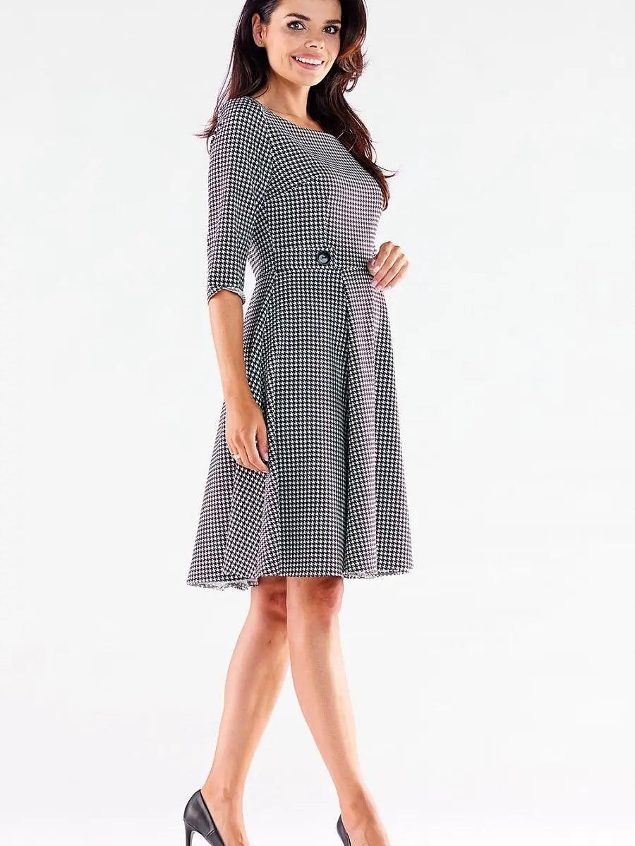Blushed Short Sleeves Daydress - Venus Trendy Fashion Online