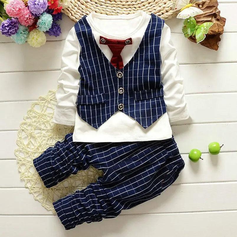 Boys Long Sleeves Outfits Clothing Hoodie + Trousers - Venus Trendy Fashion Online