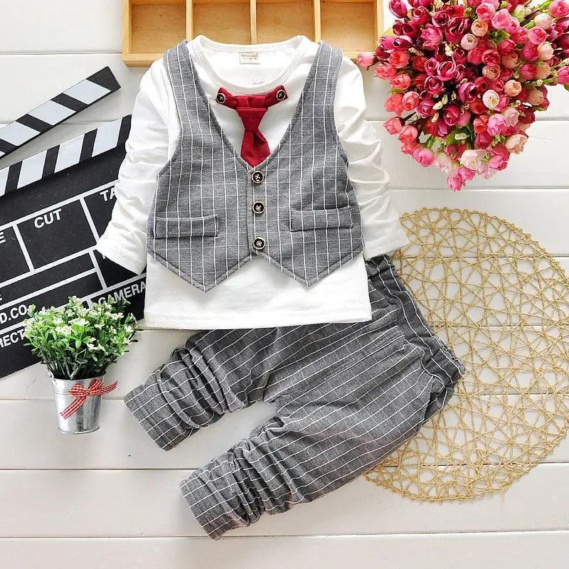 Boys Long Sleeves Outfits Clothing Hoodie + Trousers - Venus Trendy Fashion Online