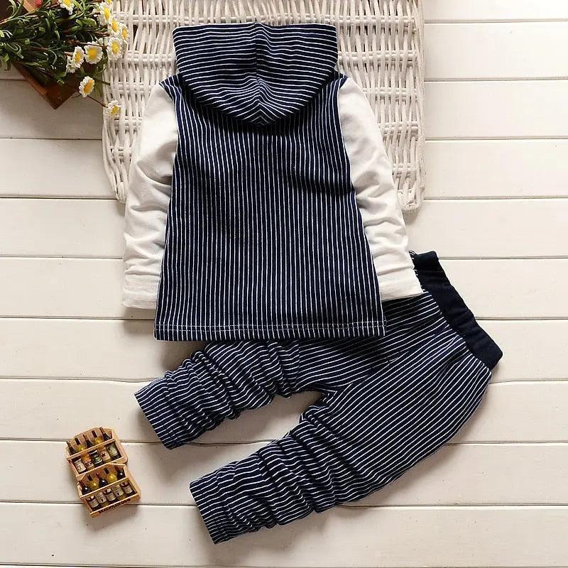 Boys Long Sleeves Outfits Clothing Hoodie + Trousers - Venus Trendy Fashion Online