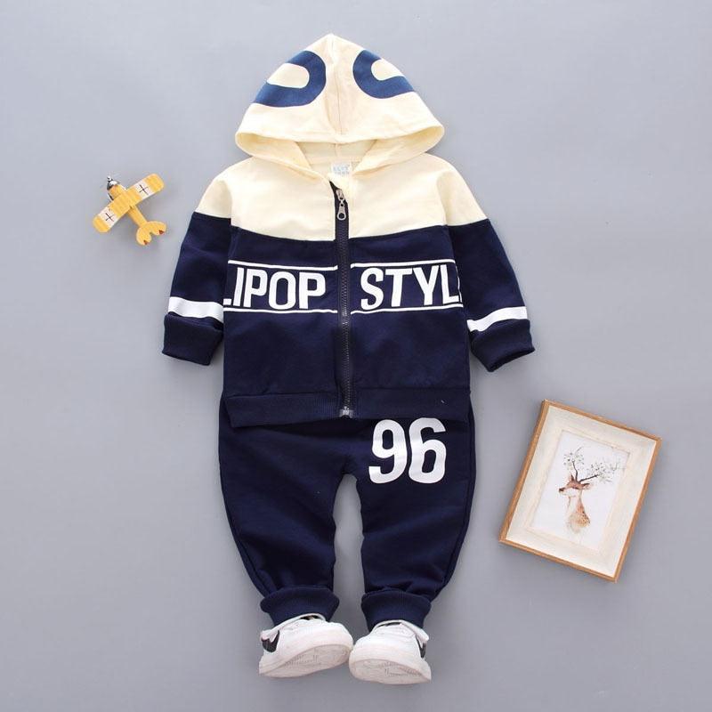 Children Hooded Jacket with Pants 2Pcs - Venus Trendy Fashion Online