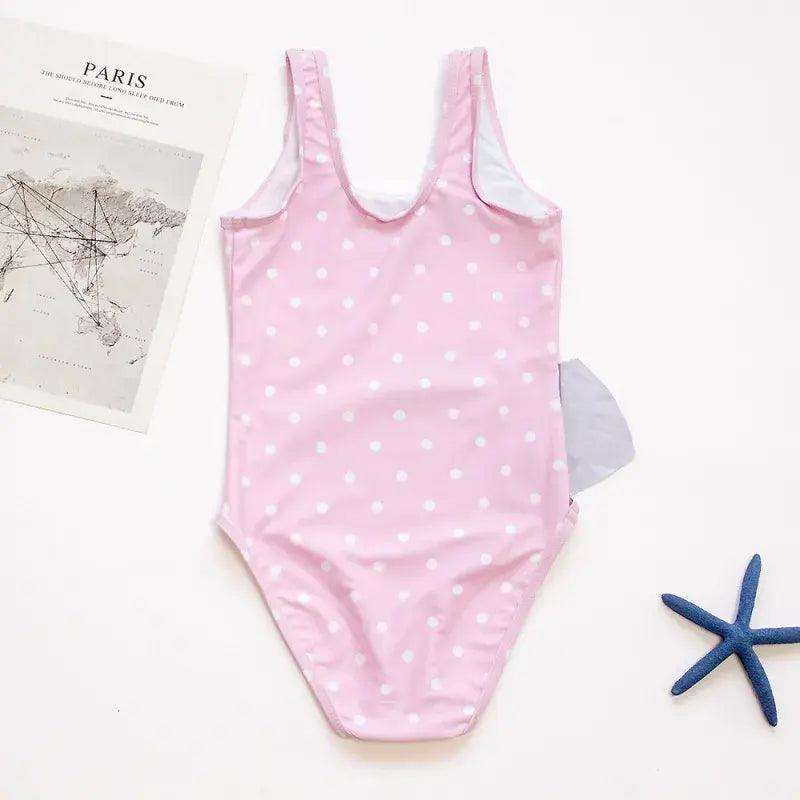 Children Kids Baby Fashion Girls Cartoon Elephant Print One Piece Swimsuit - Venus Trendy Fashion Online