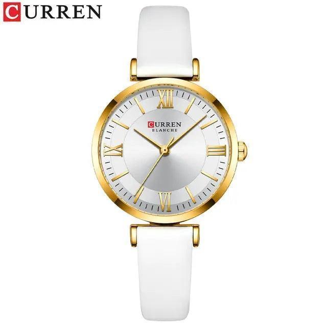 Classic Clock Leather Watch - Venus Trendy Fashion Online