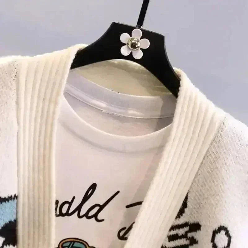 Donald Cartoon Sweaters for Women in Autumn and Winter - Venus Trendy Fashion Online