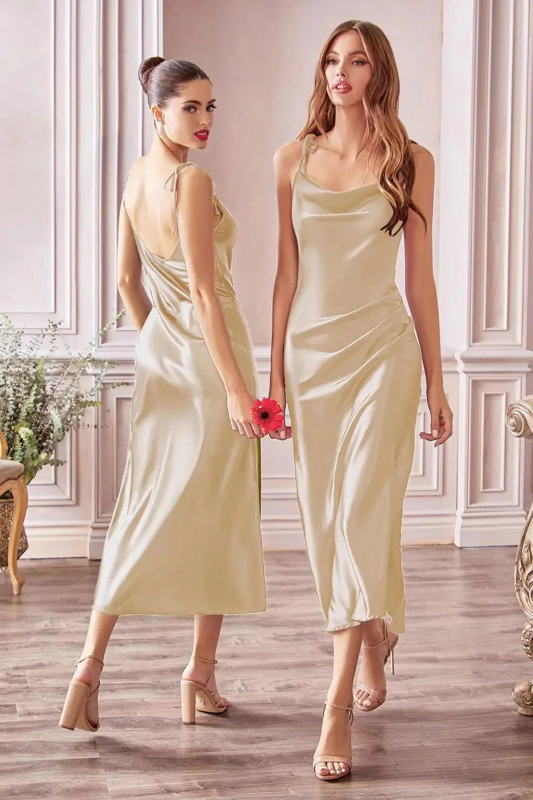 Elegant Backless Bridesmaid Dresses for Women - Venus Trendy Fashion Online