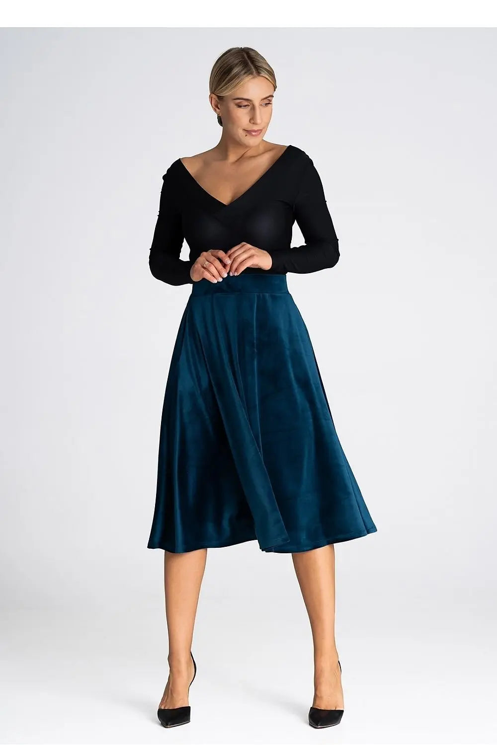 Elegant Trendy Style Midi-Skirt - Venus Trendy Fashion Online