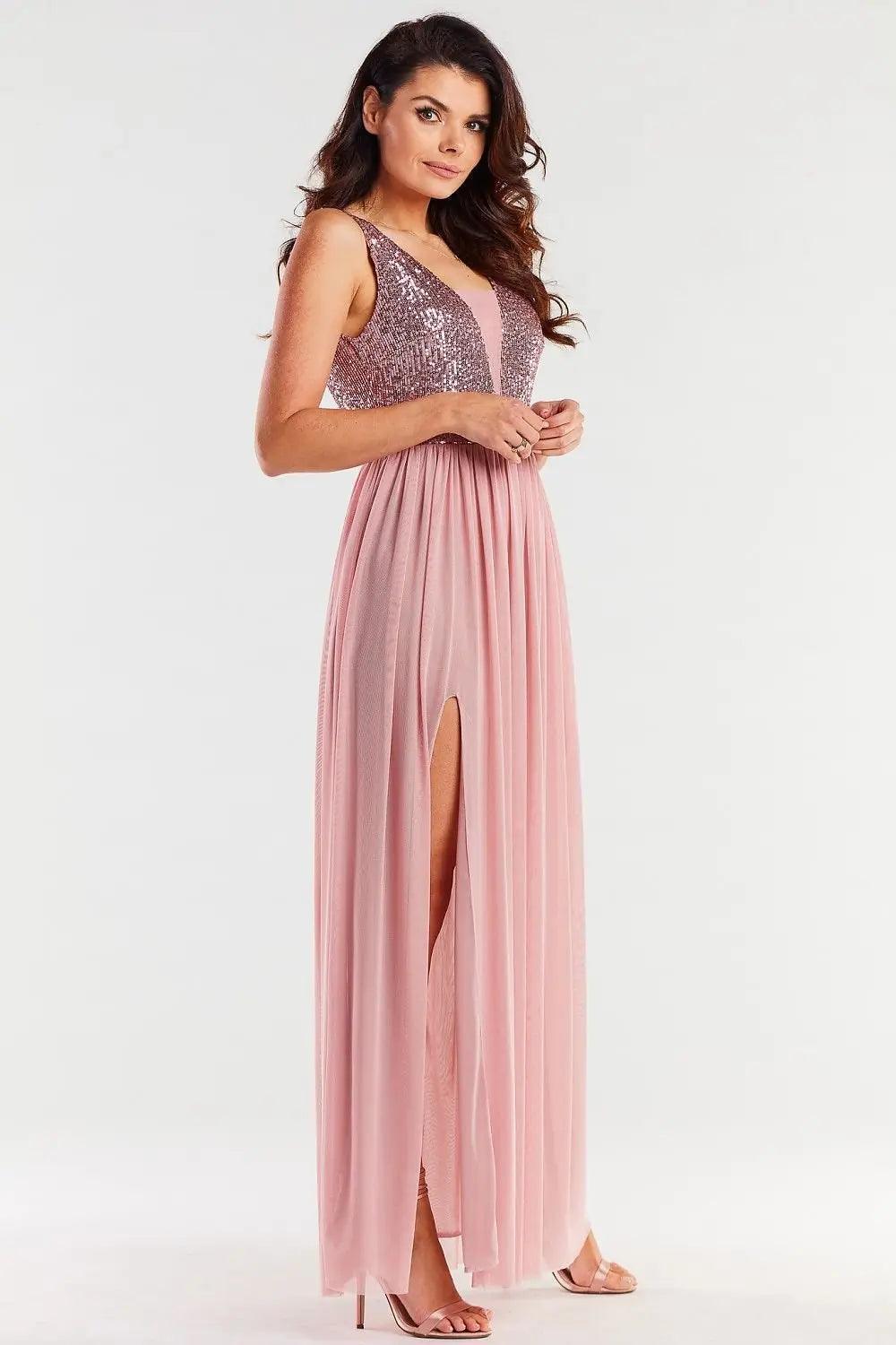 Elegant Trendy Stylish Long Evening dress - Venus Trendy Fashion Online