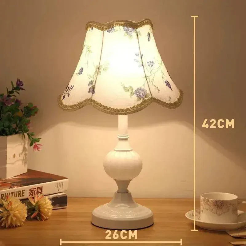 European Style Retro Classic Bedroom Bedside Lamps - Venus Trendy Fashion Online