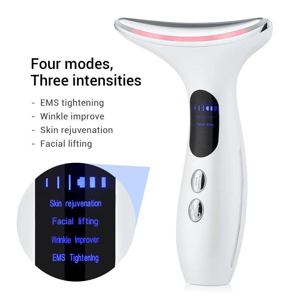 Face Neck Beauty LED Massager - Venus Trendy Fashion Online