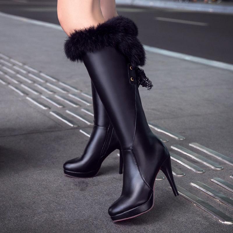 Fashion Knee High Boots for Women's Winter - Venus Trendy Fashion Online