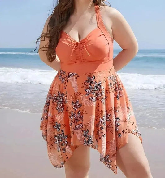 Fashionable Women's Plus Size One Piece Swimsuit - Venus Trendy Fashion Online
