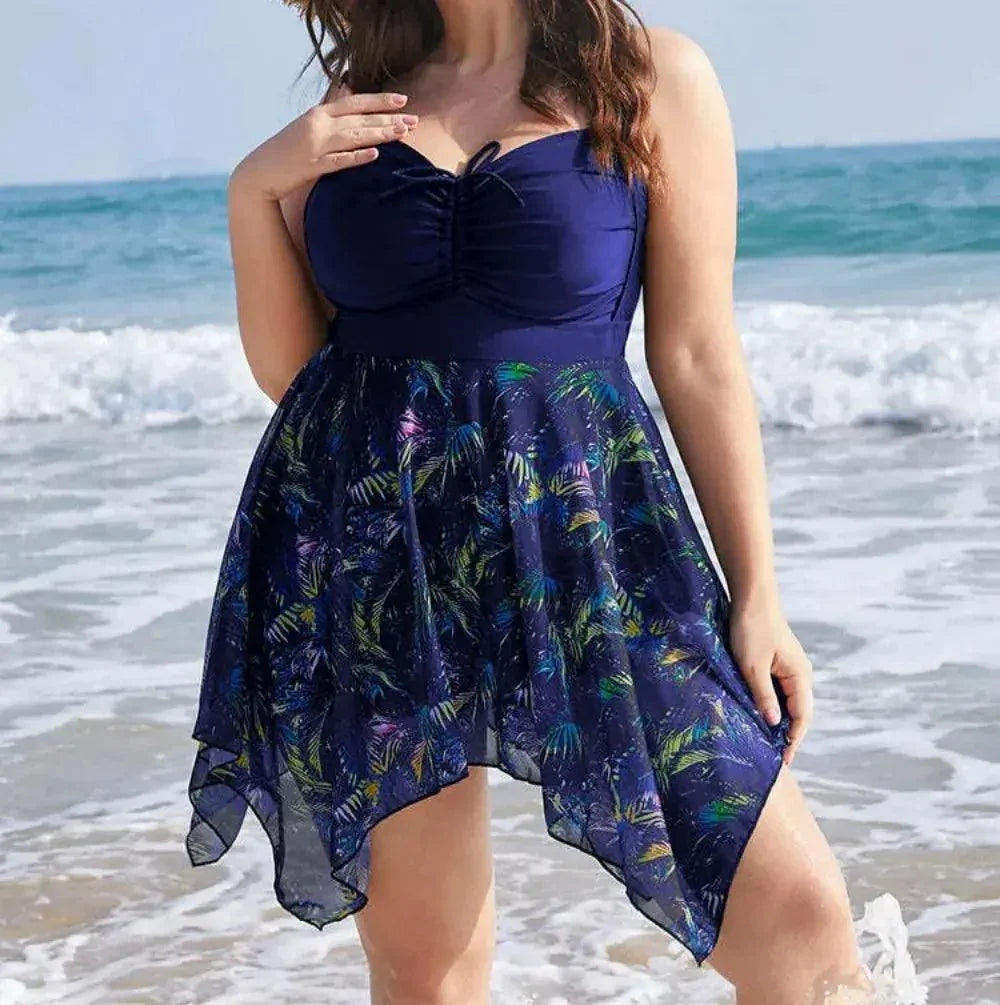 Fashionable Women's Plus Size One Piece Swimsuit - Venus Trendy Fashion Online