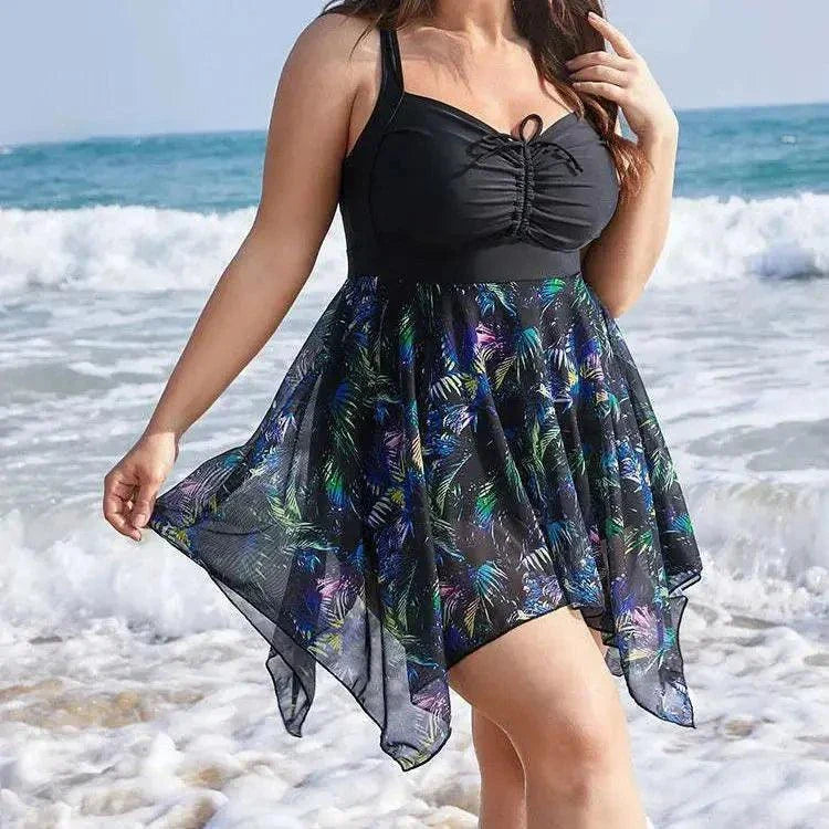 Fashionable Women's Plus Size One Piece Swimsuit - Venus Trendy Fashion Online
