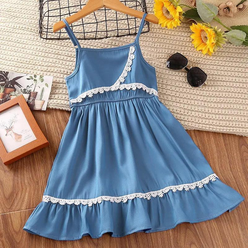 Girls Suspender Princess Dress - Venus Trendy Fashion Online