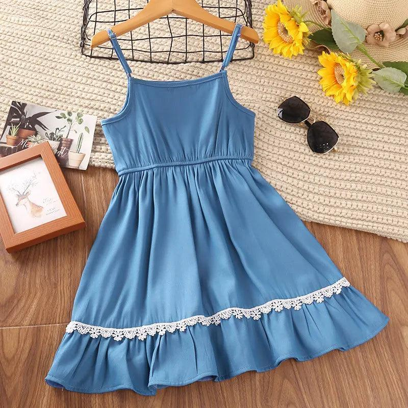 Girls Suspender Princess Dress - Venus Trendy Fashion Online