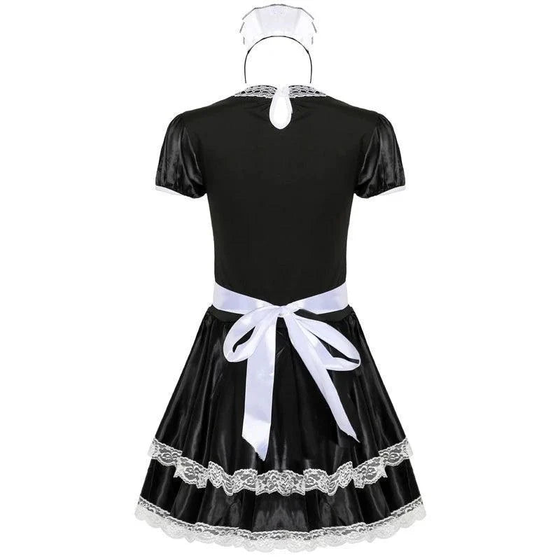 Fraulein France Cook Maid Costume Cosplay Party Dress - Venus Trendy Fashion Online