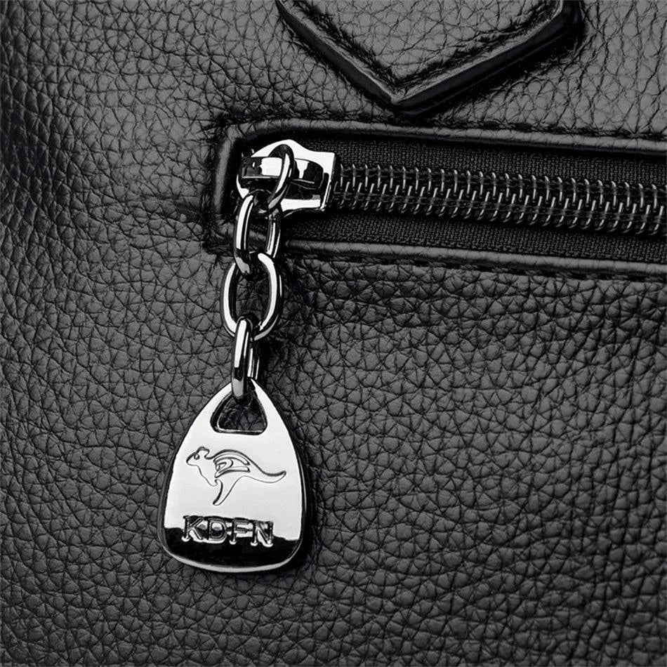 Leather Luxury Designer Crossbody Messenger Tote Bag - Venus Trendy Fashion Online