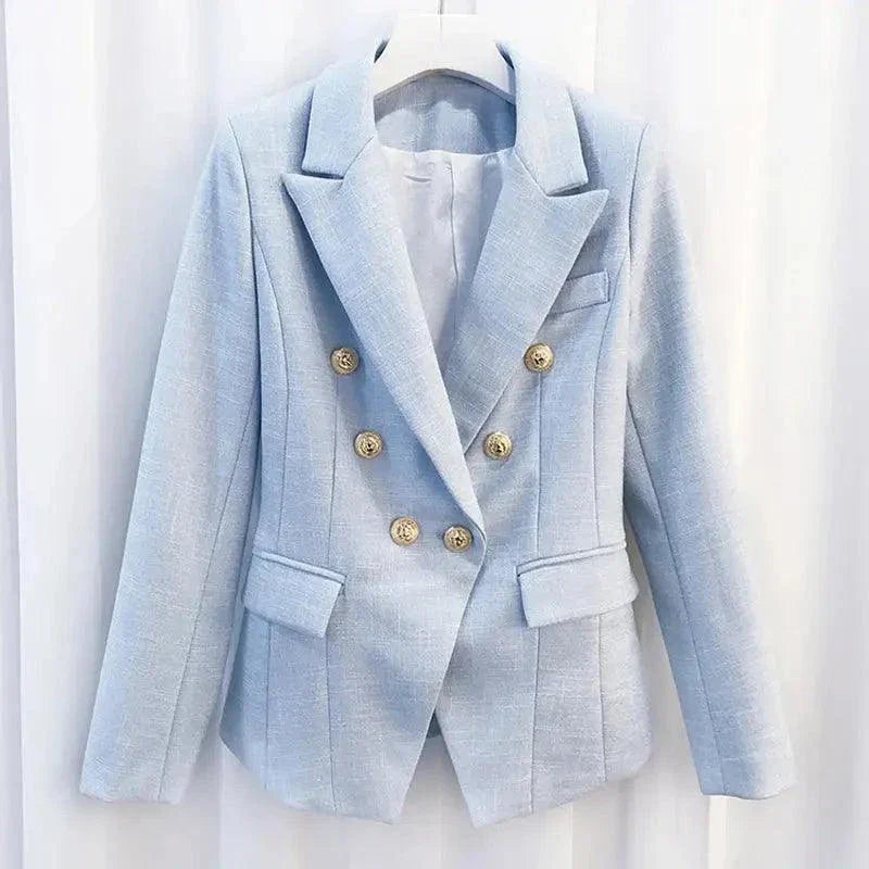 HIGH QUALITY Newest Blazer Women's Long Sleeve Jacket - Venus Trendy Fashion Online