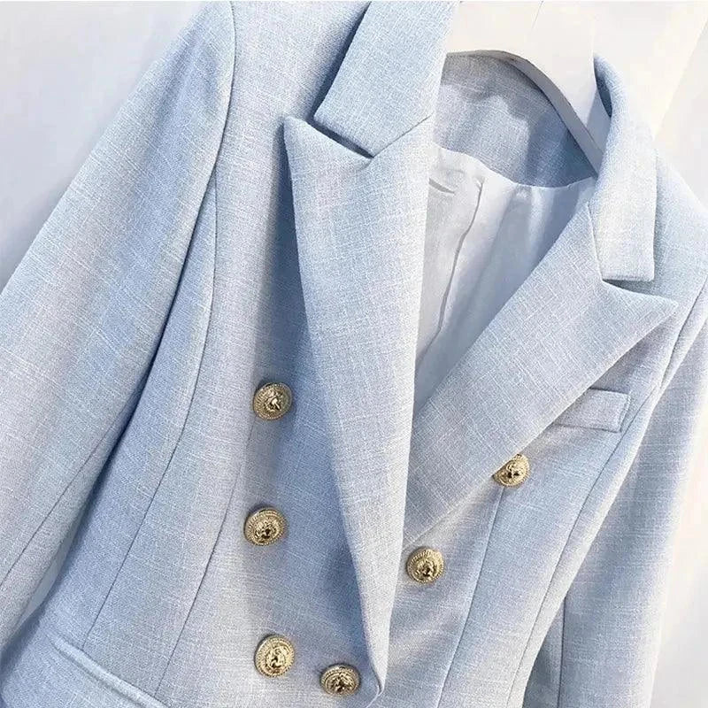 HIGH QUALITY Newest Blazer Women's Long Sleeve Jacket - Venus Trendy Fashion Online