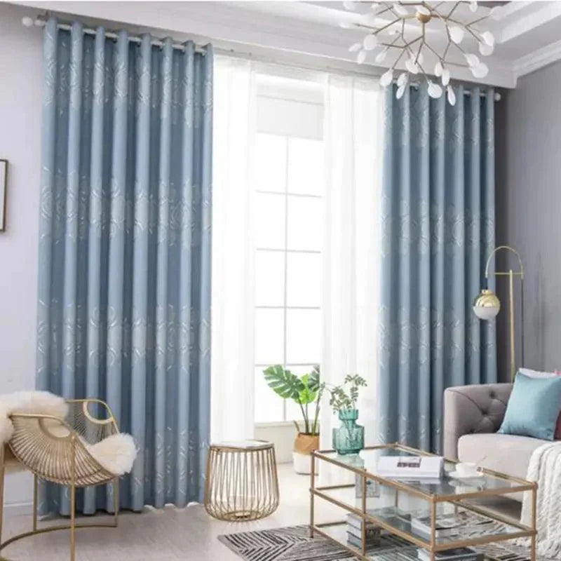 High Quality European Style Jacquard Window Curtain - Venus Trendy Fashion Online