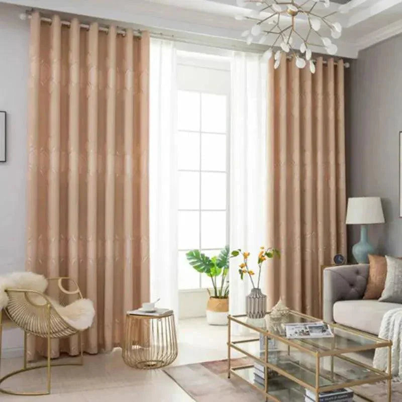 High Quality European Style Jacquard Window Curtain - Venus Trendy Fashion Online