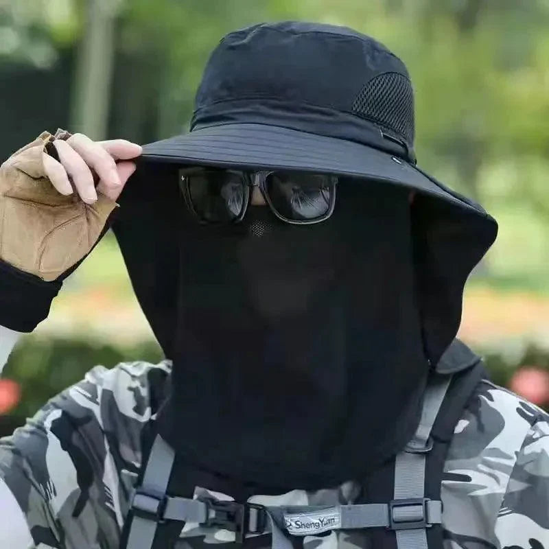 Removable Outdoor Visor Bucket Hat - Venus Trendy Fashion Online