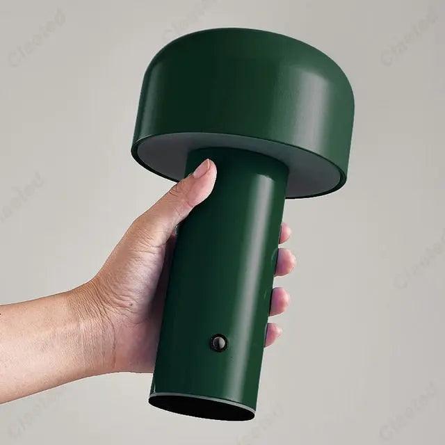 Italian Designer Mushroom Table Lamp Night Light Portable Cordless Touch Rechargeable Decor Lamp USB Bedside Lamp Desktop Lamp - Venus Trendy Fashion Online
