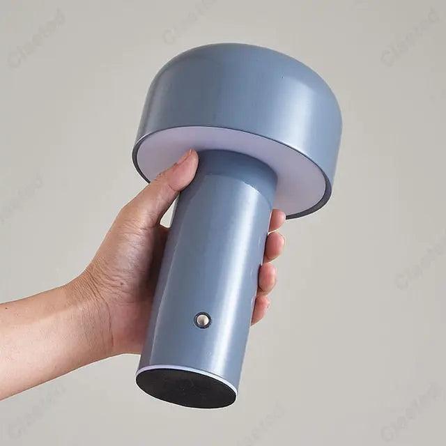 Italian Designer Mushroom Table Lamp Night Light Portable Cordless Touch Rechargeable Decor Lamp USB Bedside Lamp Desktop Lamp - Venus Trendy Fashion Online