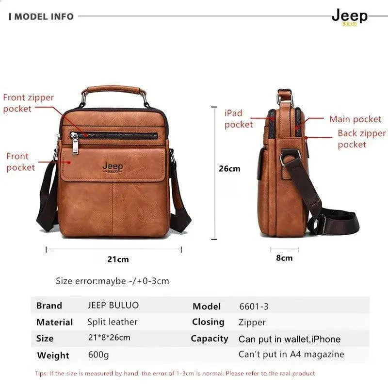 JEEP BULUO Men's Crossbody Shoulder Bags - Venus Trendy Fashion Online