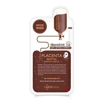 Korea Mediheal Placenta Revital Essential Mask EX 25ml (10 pcs) - Venus Trendy Fashion Online